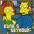 Edna Krabappel and Seymour Skinner